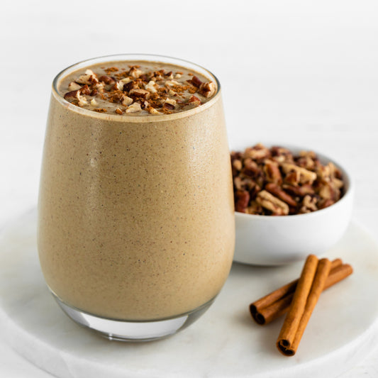 SmoothieBox Chocolate Pecan Pie Smoothie Recipe Card