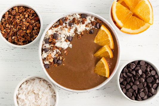 SmoothieBox Chocolate Orange Smoothie Bowl Recipe Card