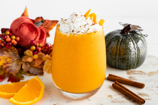 SmoothieBox Orange Pumpkin Smoothie Recipe Card