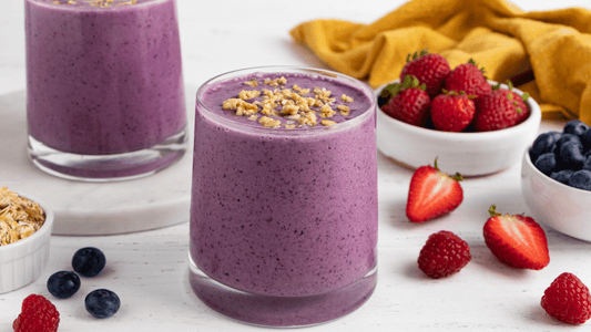 SmoothieBox Berry Pie Smoothie Recipe Card