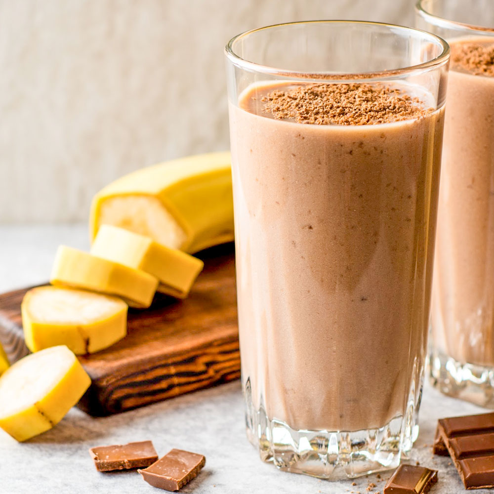 Chocolate Covered Banana Smoothie Recipe