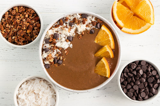 Chocolate Orange Smoothie Bowl