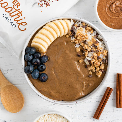 Chocolate smoothie bowl