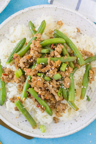 turkey stir fry with green beans
