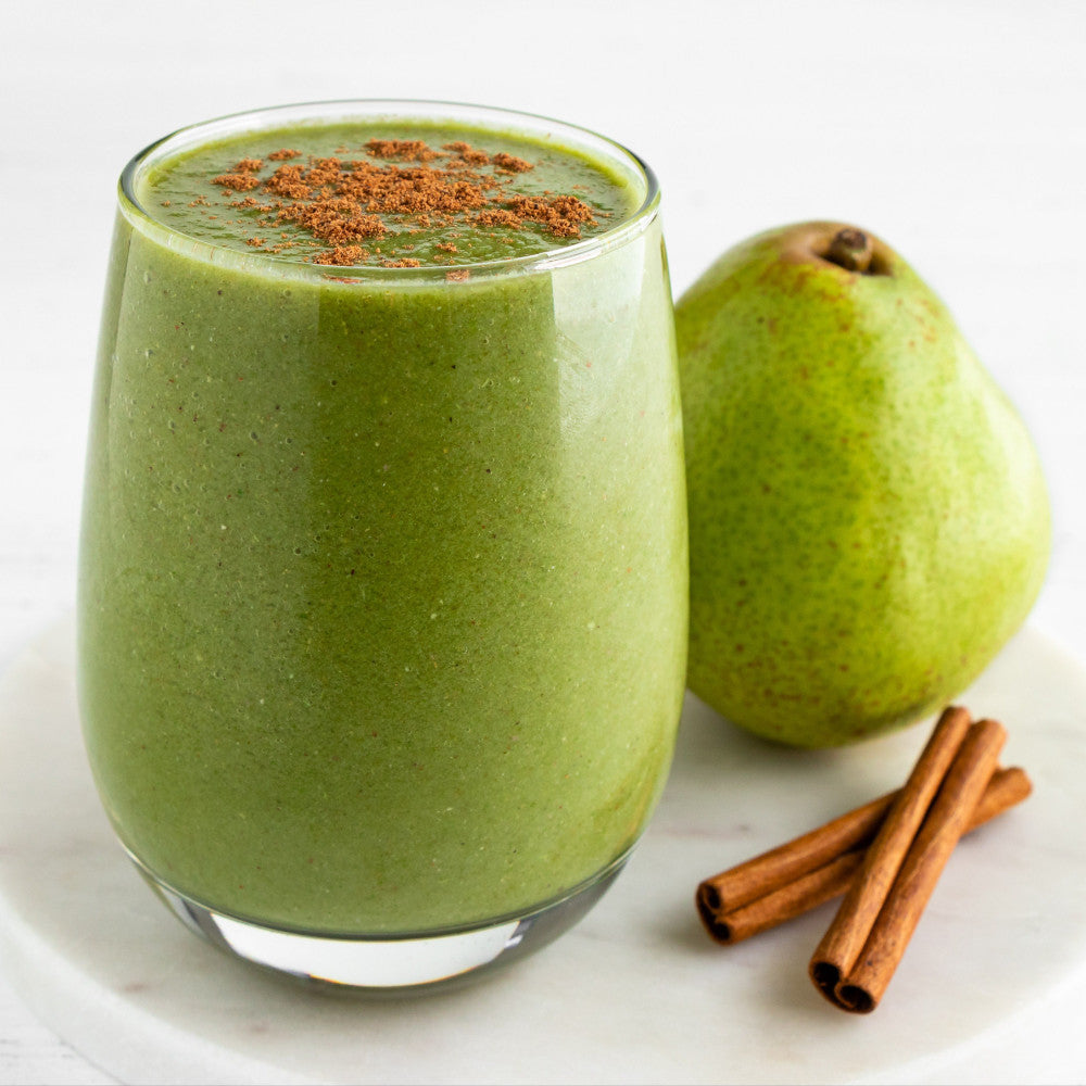 Green pear smoothie