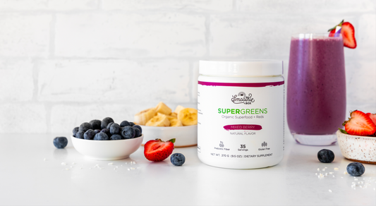 Berry Immune Boost Smoothie Recipe With SuperGreens