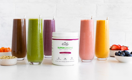 Berry Energized Smoothie Recipe With SuperGreens