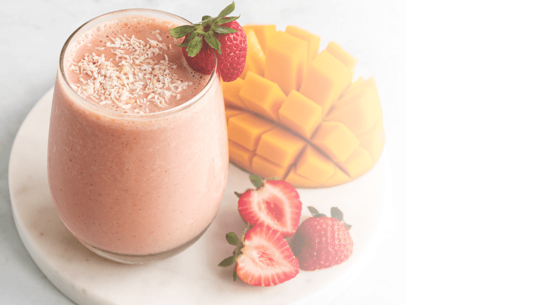 Strawberry Banana Mango Smoothie Recipe